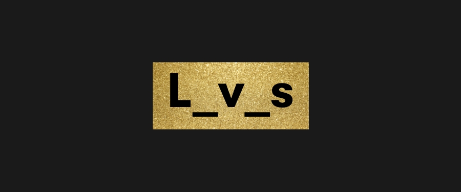 A hangman-style hint showing our daily brand deal. 