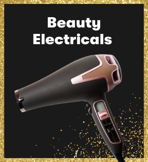 A hairdryer and electric shaver. 