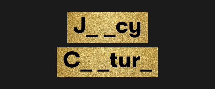 A hangman-style hint showing our daily brand deal. 