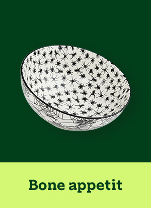 Spider-print bowl