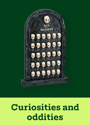 Tombstone decoration with 3d skulls