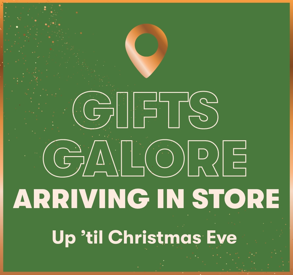 Gifts galore arriving in store up 'til Christmas Eve