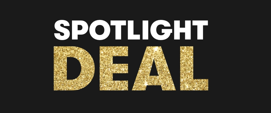 A hangman-style hint showing our daily brand deal. 