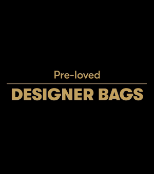 Pre-loved, designer bags 