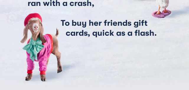 'Twas the night before Christmas...…