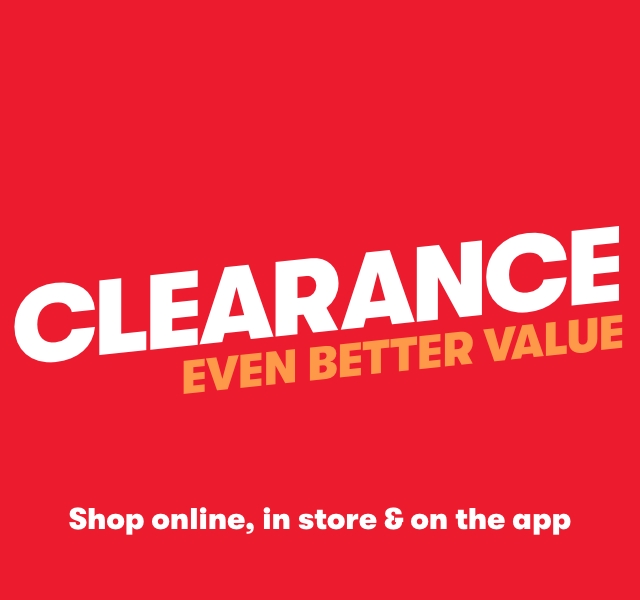 Clearance, Even Better value