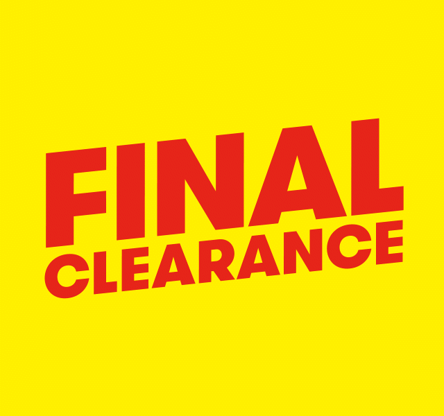 Shop Final Clearance